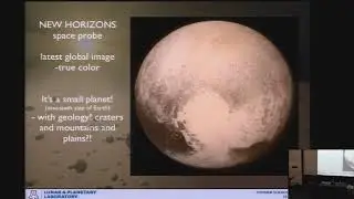 Pluto and the Kuiper Belt in the Big Picture of the Solar System - Dr. Renu Malhotra