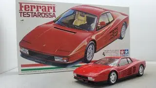 Tamiya Ferrari Testarossa full build - Part 5, final assembly and show off.