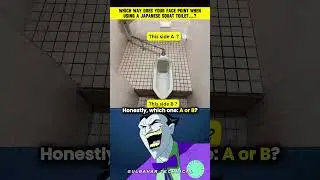 This Squat Toilet Question Has Everyone Confused | Are You Team A or Team B? 😂🤯