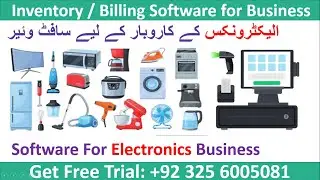 POS, Inventory & Billing Software for Electronics Store | Shop Management & Accounting