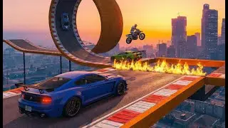 GTA 5 Lets Play bike skill tests | LIVE GSQUARE