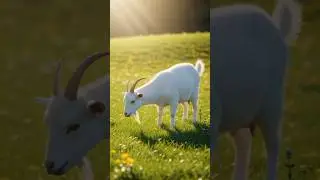😜😃Jungle Ka Sach | Sher Aur Bakri Ki Real Life Kahani 🦁🐐#ai #cartoon #3danimation #lion #goat