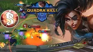 Wild Rift Samira - Top 1 Samira Gameplay Rank Challenger