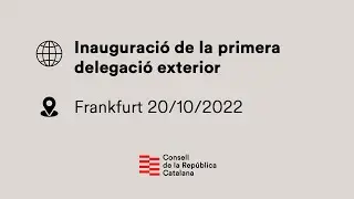 Inauguraci&oacute; Delegaci&oacute; Frankfurt
