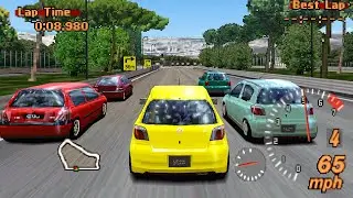 Gran Turismo 2: Racing the Toyota Vitz (Yaris) in Compact Car World Cup