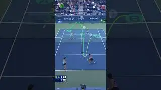 Double Trouble: Watch Hsieh's Smart Shot Leads to Point at 2023 US Open Doubles