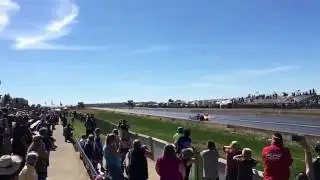 Jet Dragster run in Slo-Mo Woodburn Dragstrip Fall Classic 2016