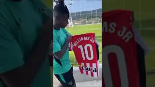 I&rsquo;m very proud to get this number from Muniain and to 𝐦𝐚𝐤𝐞 𝐡𝐢𝐬𝐭𝐨𝐫𝐲..