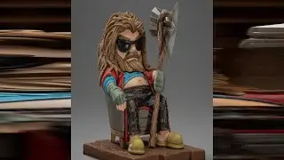 A LOOK AT: Avengers: Infinity Saga MiniCo Bro Thor by Iron Studios REVEALS