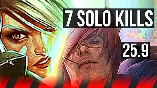 RIVEN vs SETT (TOP) | 7 solo kills, 13/4/8 | EUW Diamond | 25.9