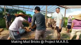Making Mud Bricks @ Project M.A.R.S  | Life is Easy Workshop with Jon Jandai