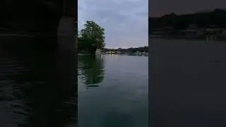 Waiting for first cast at the big bass bash on grand