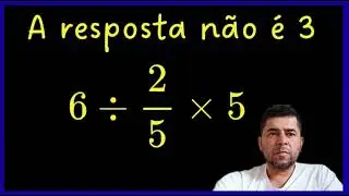 A resposta não é 3