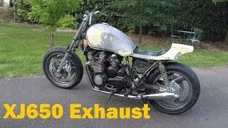 Yamaha XJ650 Часть 16 Выхлопная система