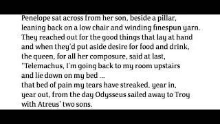 The Odyssey - Book 17 