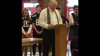 Brian Burke at Lorne Park Secondary School