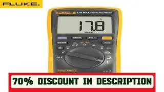 A must-have product! Fluke 15B MAX 17B MAX Automatic Digital Range Multimeter DMM AC/DC Voltage Cu