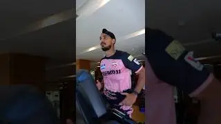Piche hoja soniye, saadi rail gaddi aayi 🚂 #arshdeepsingh #ArshOnTheMove #gym #punjabkings