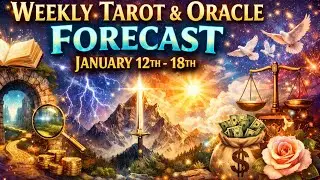 ✨ Weekly Tarot & Oracle Forecast ✨ January 12&ndash;18 | Breakthroughs, Signs & New Beginnings