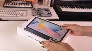 Tab s6 Lite Samsung UNBOXING |O MELHOR tablet para estudar