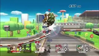 SSBB classic mode with Zelda y Sheik