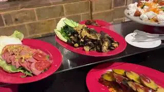 Oriental dinner in Dream Lagoon Marsa Alam. Egypt 2022,