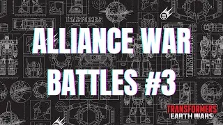 Alliance War Battles 3 | Transformers Earth Wars #transformersearthwars #transformers