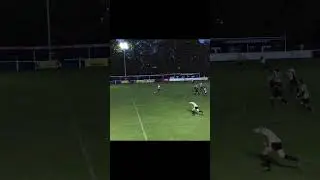 Player Attempts Shot From Halfway Line! | Amateur Football #shorts