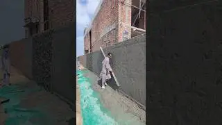 how to make boundary wall cement #contraction #trndingshorts #yt short #viral video