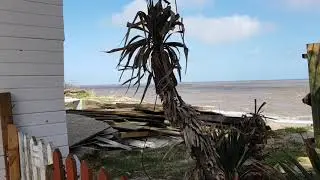 Scratby to Hemsby along The Marrams. Coastal erosion.