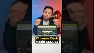 Chrome Dark Mode Secret setting #howto #google #chrome #chrometrick #chromesettings #darkmode #tech