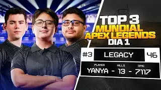 SACAMOS TOP 3 EN NUESTRO PRIMER DIA DEL MUNDIAL DE APEX LEGENDS (Bloque 1)🔥 - YANYA