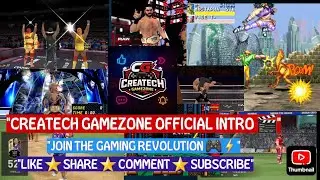 🔥 Welcome to CREATECH GAMEZONE 🎮 | Official Channel Trailer | Gaming, Walkthroughs & Tributes