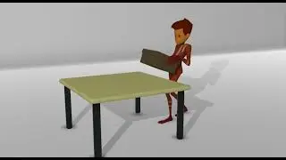 Lifting A Box Animation| Maya