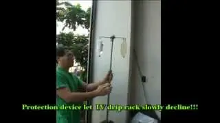 IV drip drop prevention function