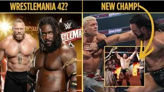WWE Moves Fast: Oba Femi vs Brock Talk & Drew vs Cody Title Rumors