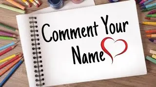 name calligraphy ll comment ll #viral #live #names