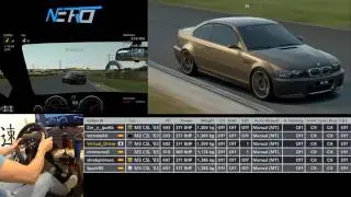 GT6 : M3 CSL - Tsukuba (online) Cockpit camera