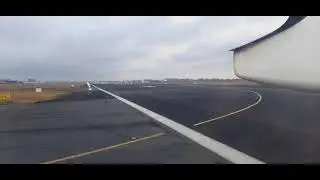 take off from Johannesburg OR tambo airport cemair dash8q400