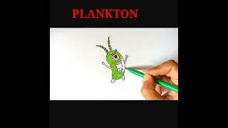 PLANKTON  #shots   #spongebob  #drawing