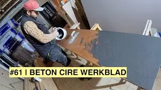 ZELF EEN WERKBLAD MAKEN VAN BETON CIRE | BADKAMER BOUWEN | KLUSVROUW #61