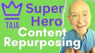 Taja.ai: Repurpose Video Content Like A Super Hero #taja