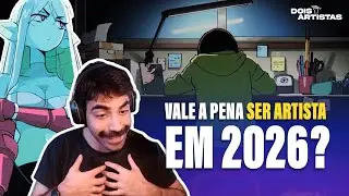 Dois Artistas debatem sobre ser artista em 2026, IA e o futuro do Desenho