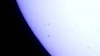 Osmania77 - Il Sole osservato con filtro solare