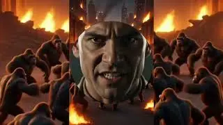 War Of Humans against  Gorilla's (IRON JAWS) Part 1 