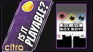 Is Bye-Bye BoxBoy! Playable? Citra Gameplay [Beelink GTR6]