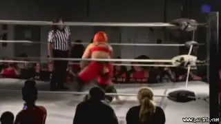 2014 - LuFisto Vs Britanny Blake #womenswrestling #indiewrestling #shimmer #czw