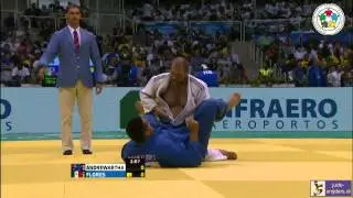 Judo 2013 World Championships Rio de Janeiro: Andrewartha (AUS) - Flores (MEX) [+100kg]
