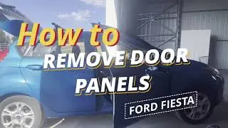 Ford Fiesta Door Panel Removal and Window Switch Replacement Step-by-Step #diycarrepair