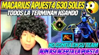 😂MACARIUS APUEST4 630 SOLES😱REGALA PLATA FREE🤣NO SABE SI CONFIAR EN SU TEAM AUN ASI ACEPTA LA APUEST